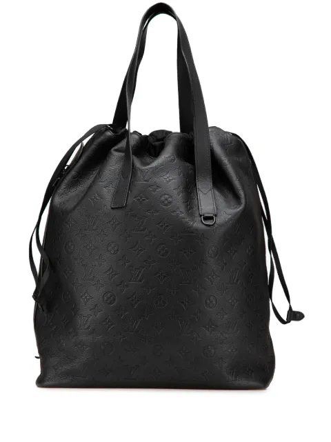 Louis Vuitton Pre-Owned 2021-2024 Monogram Shadow Helmet Bag tote bag