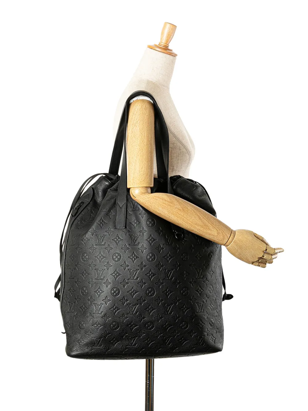Louis Vuitton Pre-Owned 2021-2024 Monogram Shadow Helmet Bag tote bag | Pre-Owned | Image 2