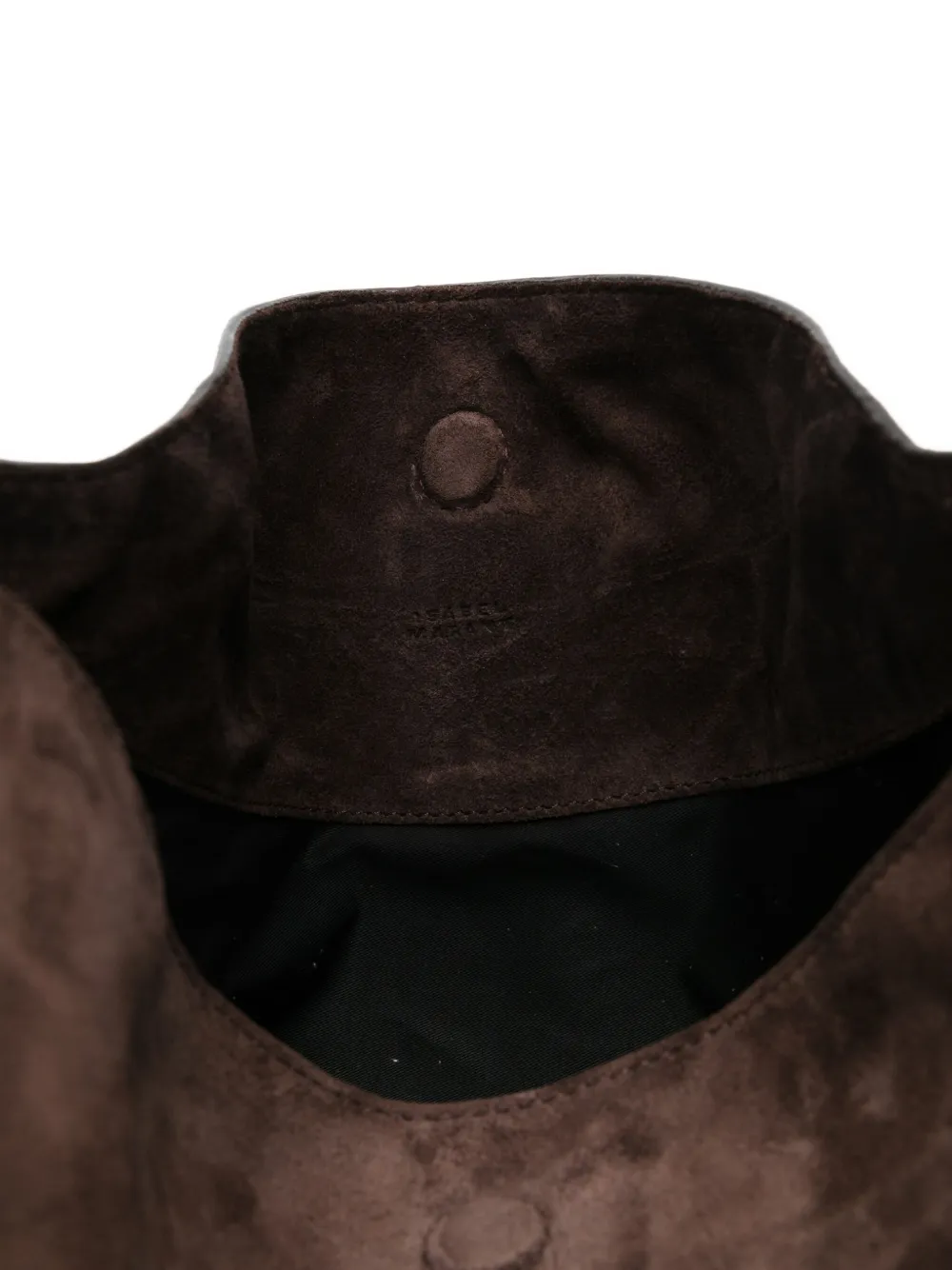 Isabel Marant Oskan Suede Shoulder Bag In Brown