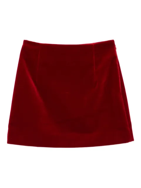 LIBEROWE Vera velvet mini skirt