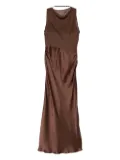 SIR. Luca gown dress - Brown