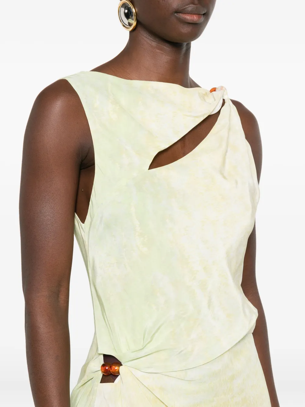 SIR. Avondjurk met split Geel