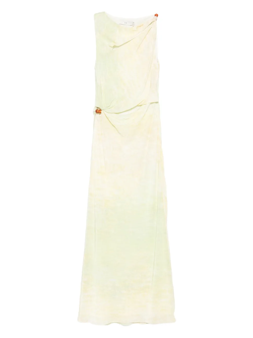 SIR. Abendkleid mit Schlitz | Gelb | Image 1