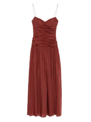 ZIMMERMANN Illuminate Column Maxi Dress | Brown