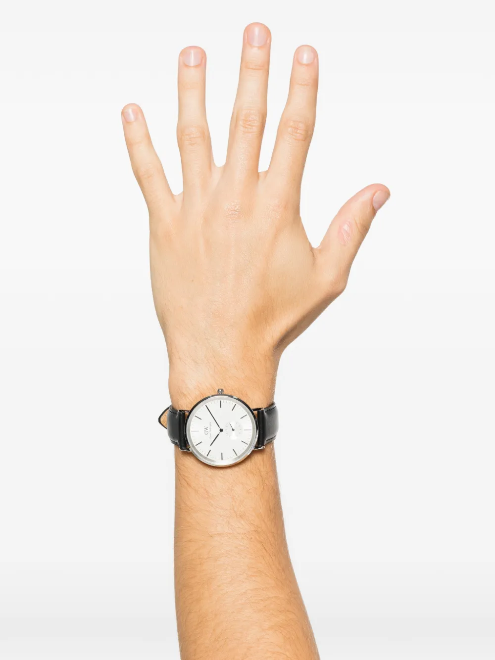 Daniel Wellington Multi-Eye sheffield-leather-strap 40mm - Zilver