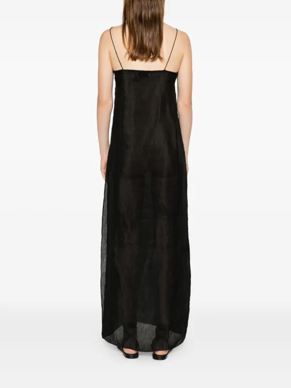 Matteau | Sheer Cami Dress | Black, 1 Matteau | Sheer Cami Dress | Black, 1