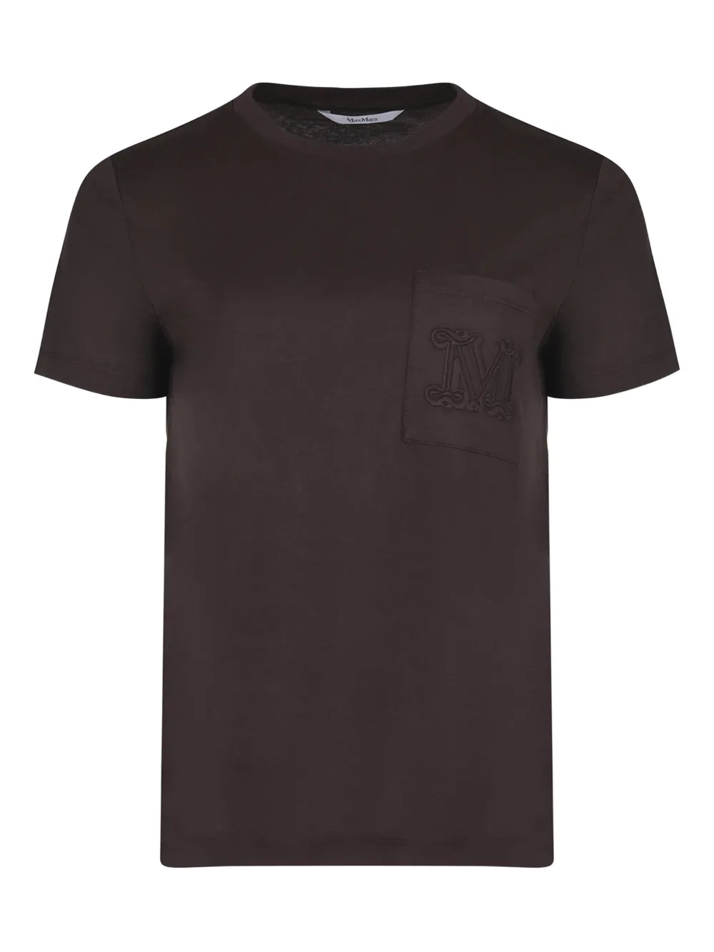 Max Mara Katoenen T-shirt Bruin