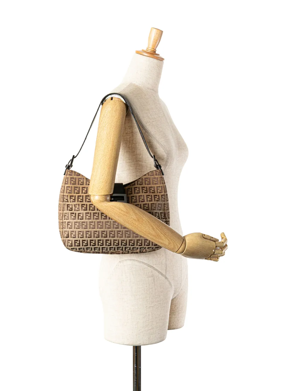 Fendi Pre-Owned 2000-2010 Zucchino Canvas shoulder bag | Pre-Owned | Image 2