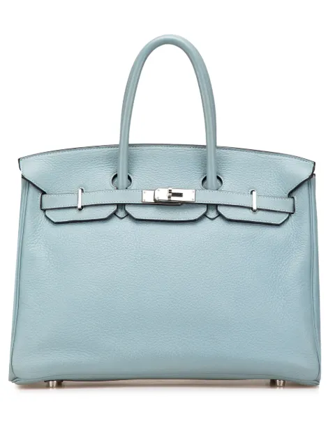 Hermès Pre-Owned 2009 Clemence Birkin Retourne 35 handbag