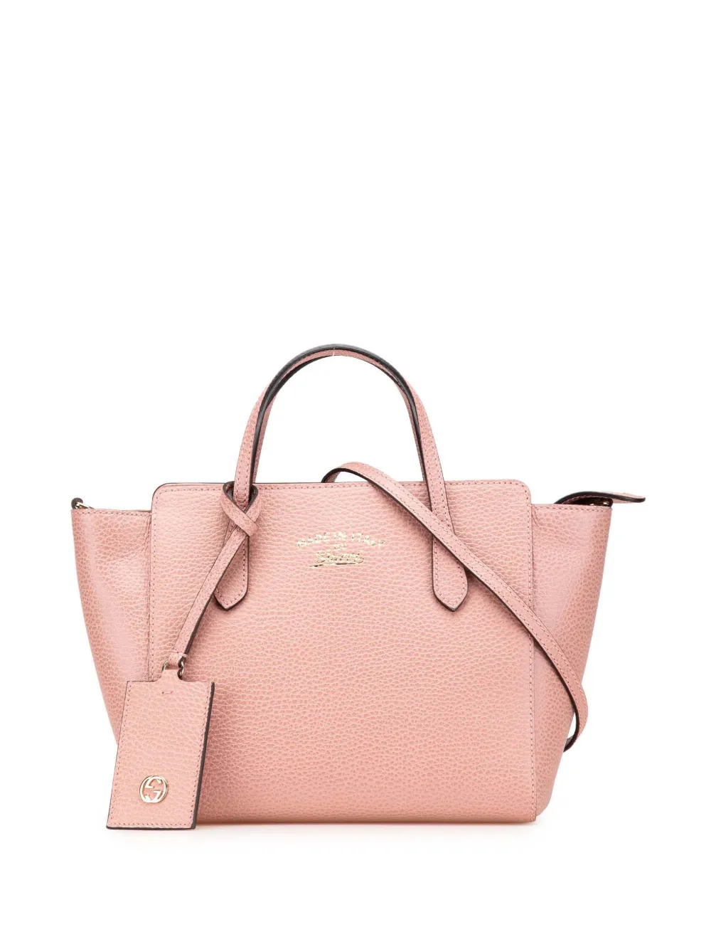 Gucci Pre-Owned 2000-2015 Mini Leather Swing satchel | Pink | Image 1