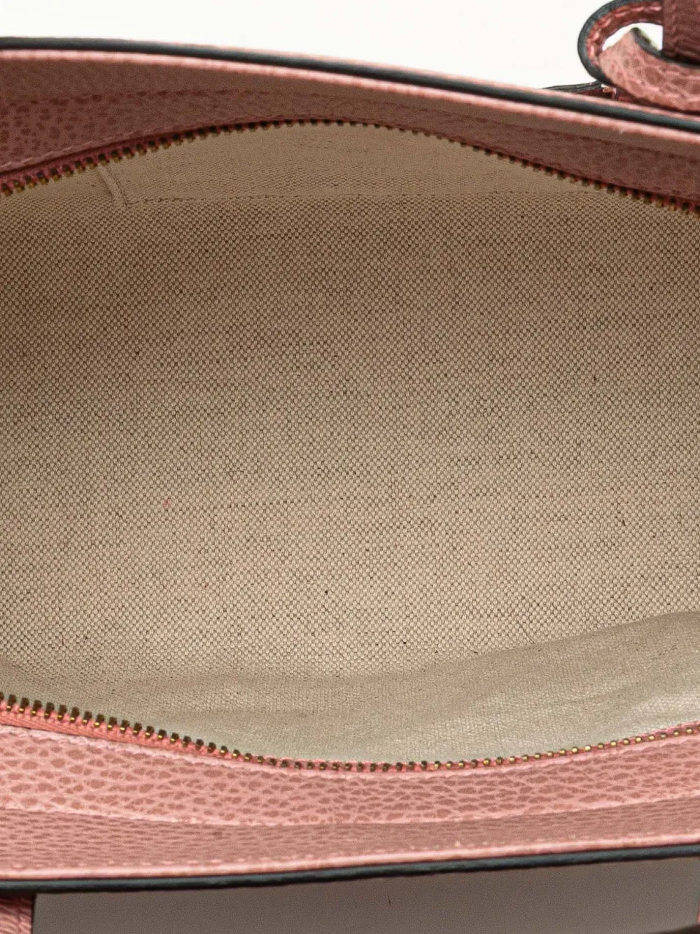 Pre-owned Gucci 2000-2015 Mini Leather Swing Satchel In Pink