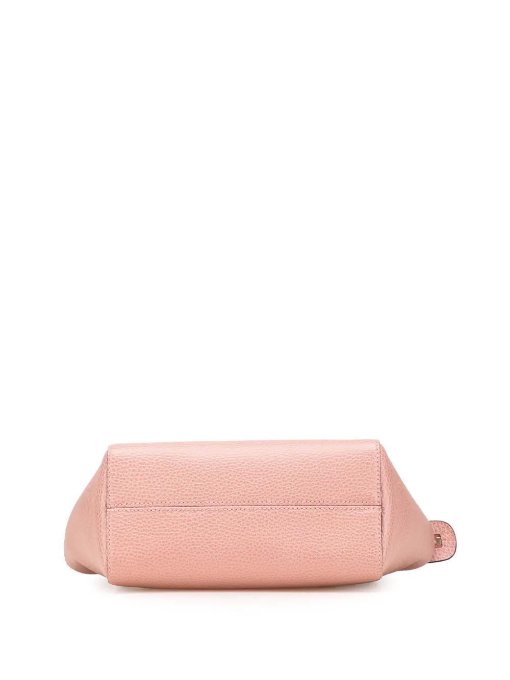 Pre-owned Gucci 2000-2015 Mini Leather Swing Satchel In Pink