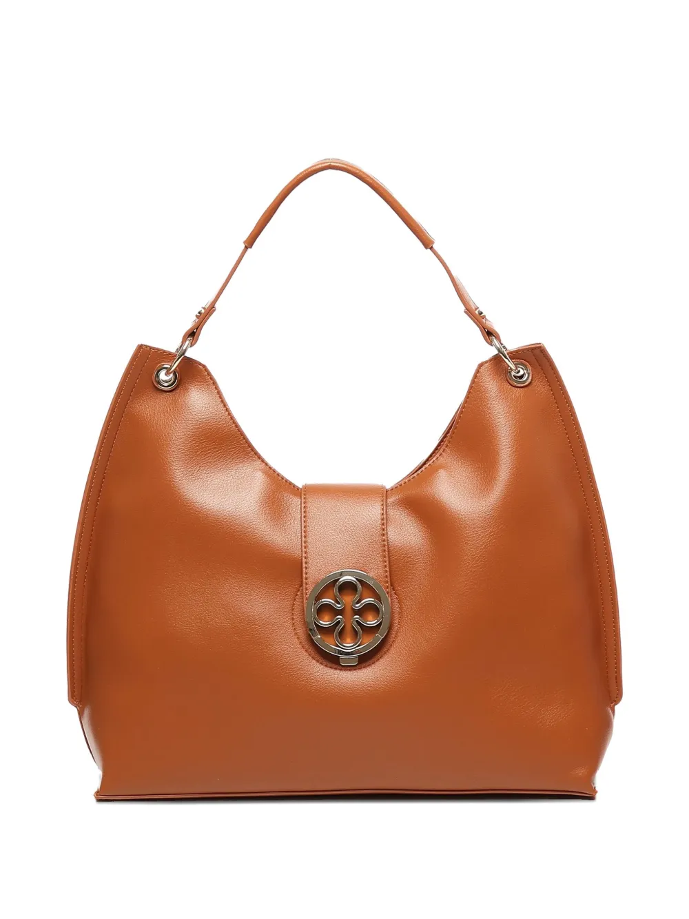 V°73 leather shoulder bag | Brown | Image 1