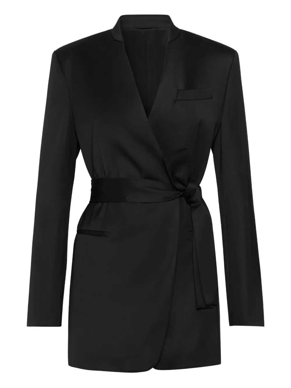 Brunello Cucinelli Belted Wrap Blazer
