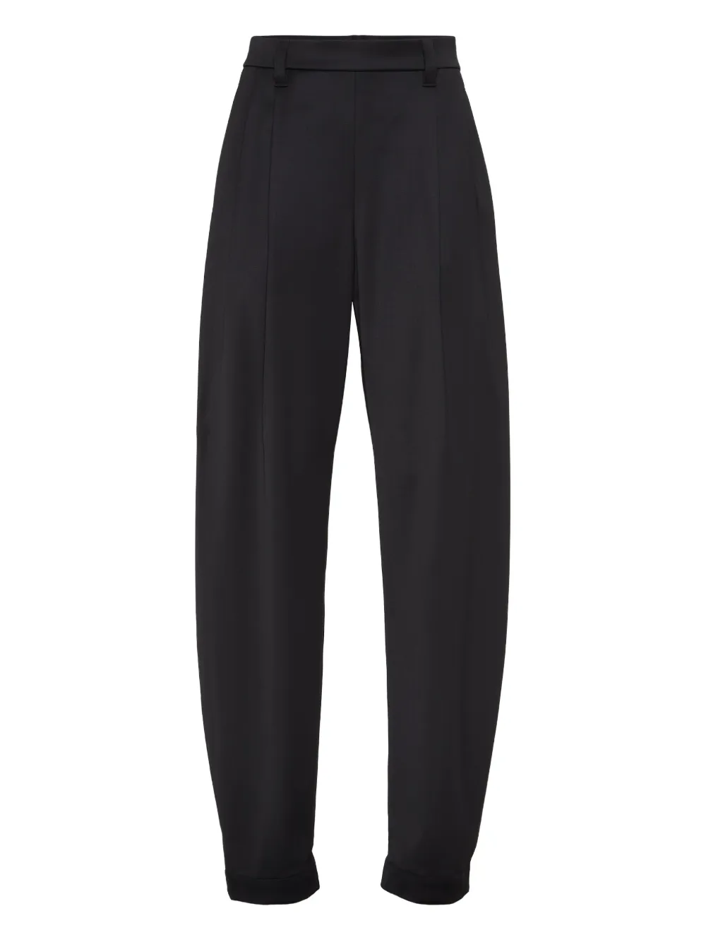 Brunello Cucinelli pleated-front tailored trousers Zwart