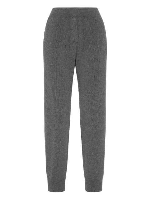 Brunello Cucinelli ribbed cashmere trousers