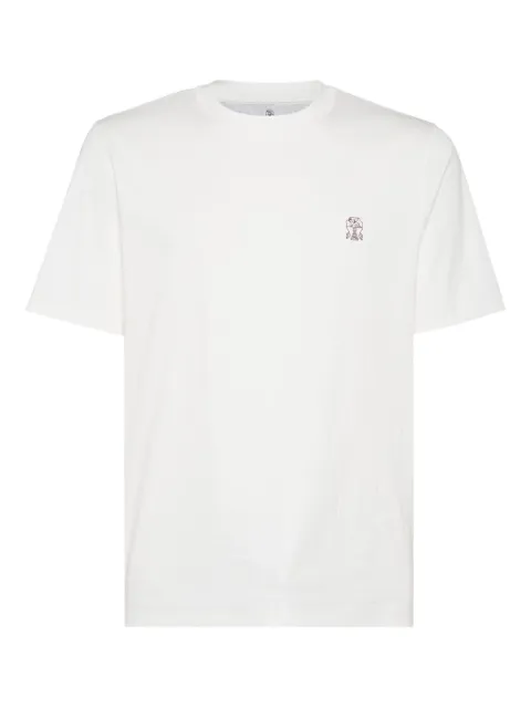 Brunello Cucinelli logo-printed T-shirt
