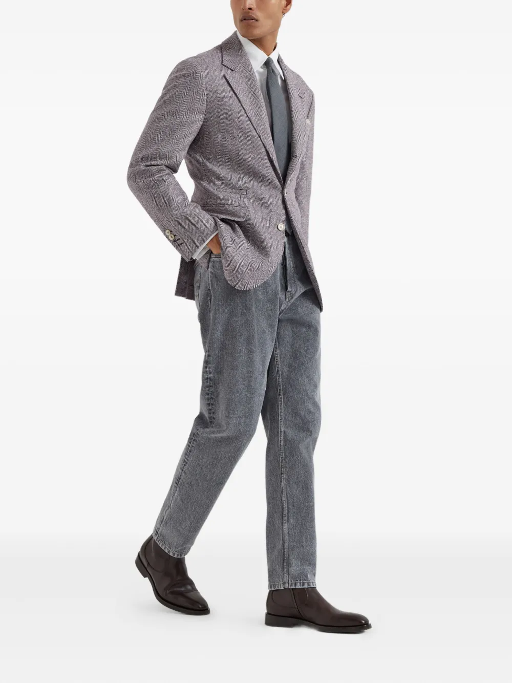 Brunello Cucinelli double-breasted blazer | Blazers | Image 2