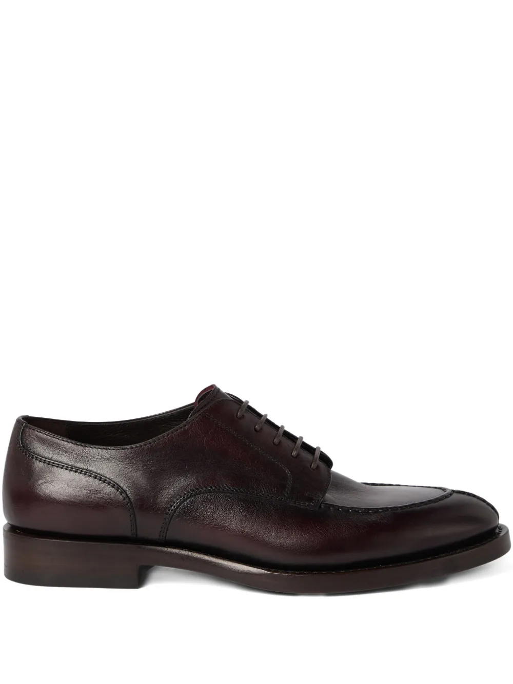 Brunello Cucinelli lace-up derby shoes Brown
