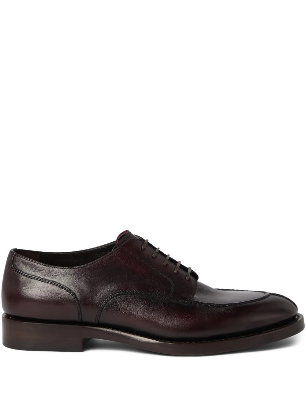 Brunello Cucinelli lace-up derby shoes Brown