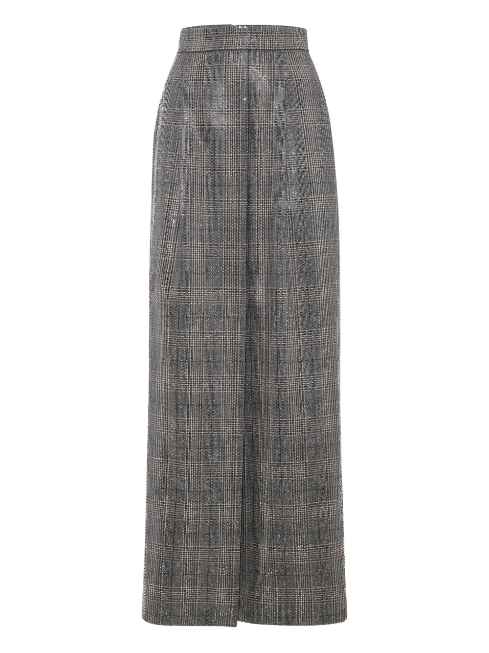 Brunello Cucinelli sequin-embellished long skirt Grijs