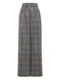 Brunello Cucinelli sequin-embellished long skirt - Grey