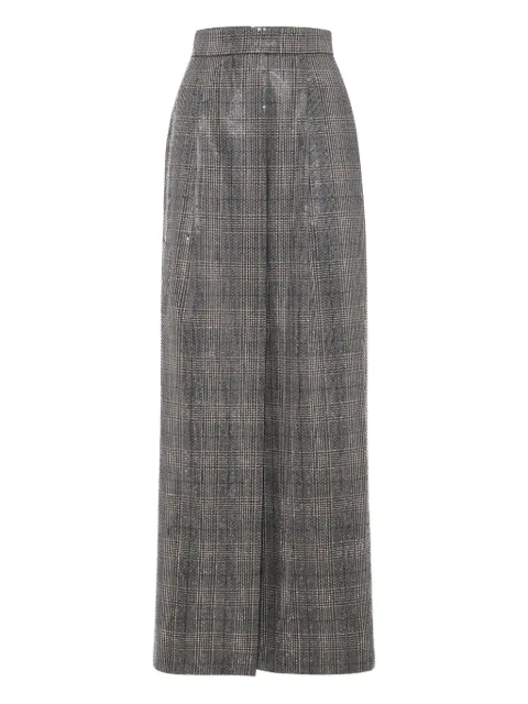Brunello Cucinelli sequin-embellished long skirt