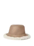 Brunello Cucinelli shearling bucket hat - Brown