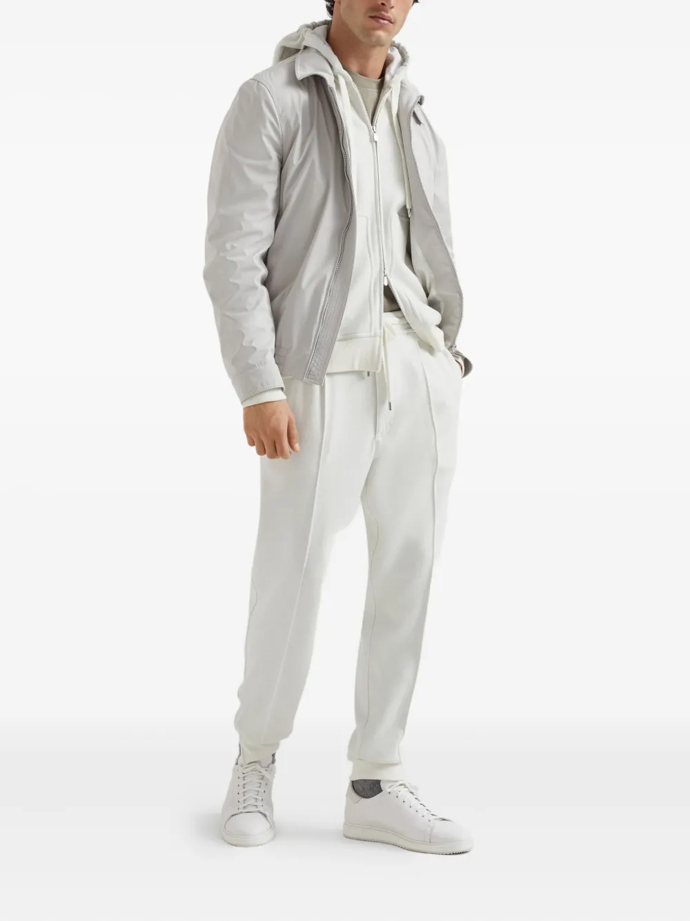 Brunello Cucinelli drawstring track pants | Sweatpants | Image 2
