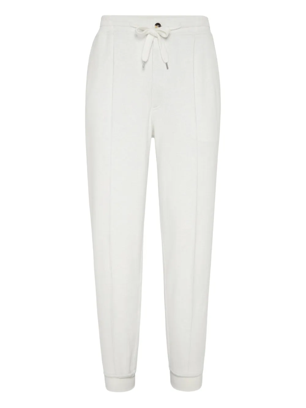Brunello Cucinelli drawstring track pants | Neutrals | Image 1