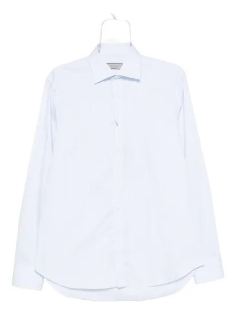 Canali pinstripe cotton shirt