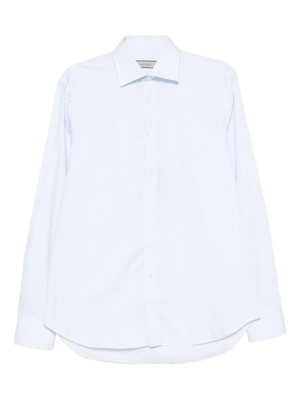Canali Hemd mit Nadelstreifen - Blau