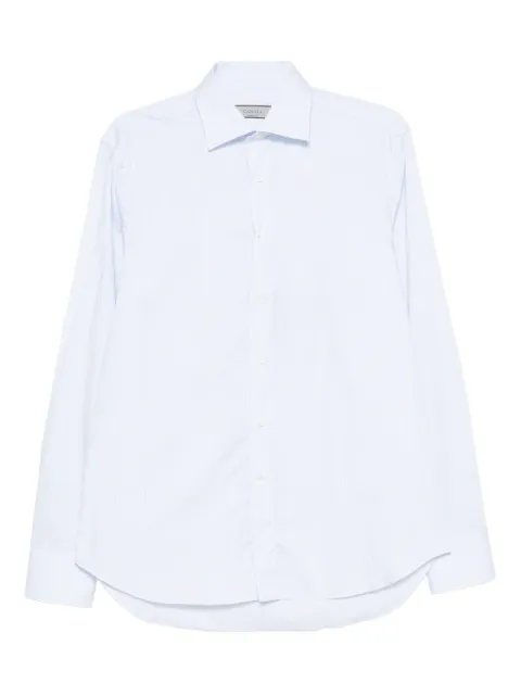 Canali pinstripe cotton shirt