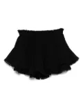 PNK lace-detail shorts - Black