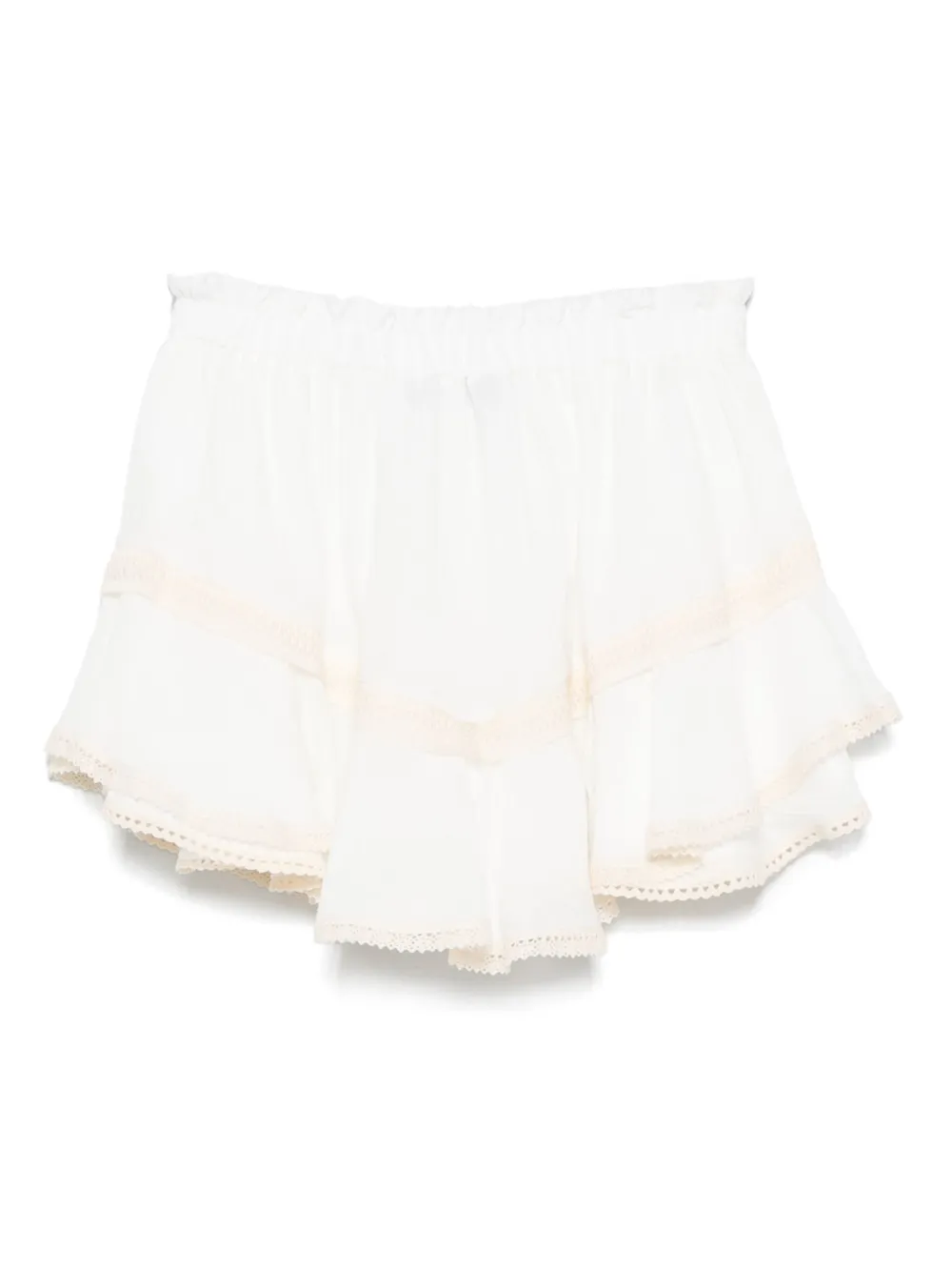 PNK lace-detail cotton shorts | Short Shorts | Image 2