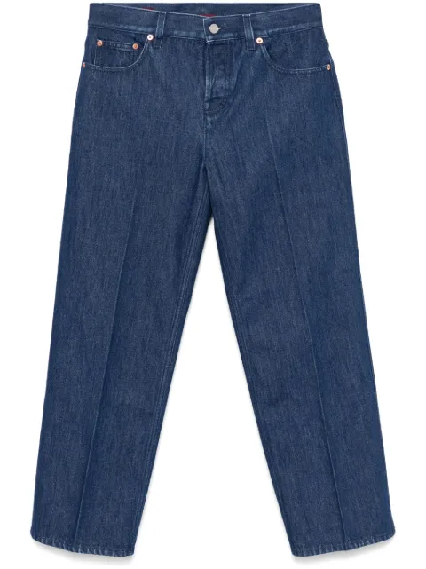 Gucci pressed-crease jeans