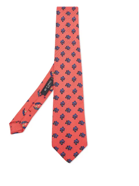Etro Pre-Owned paisley silk tie