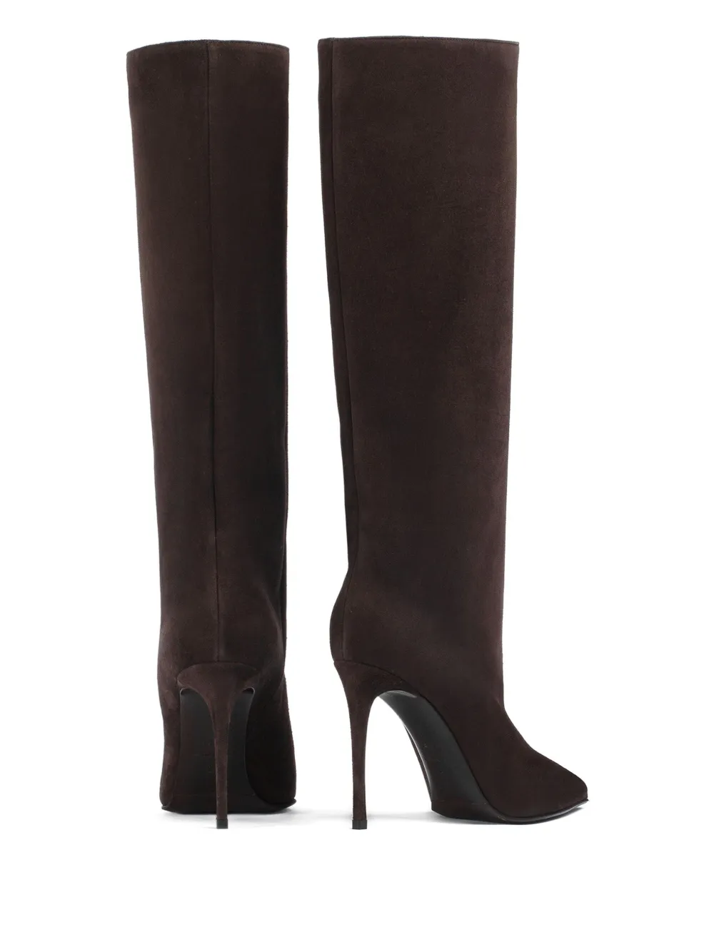 Le Silla 100mm Eva stiletto boots Brown
