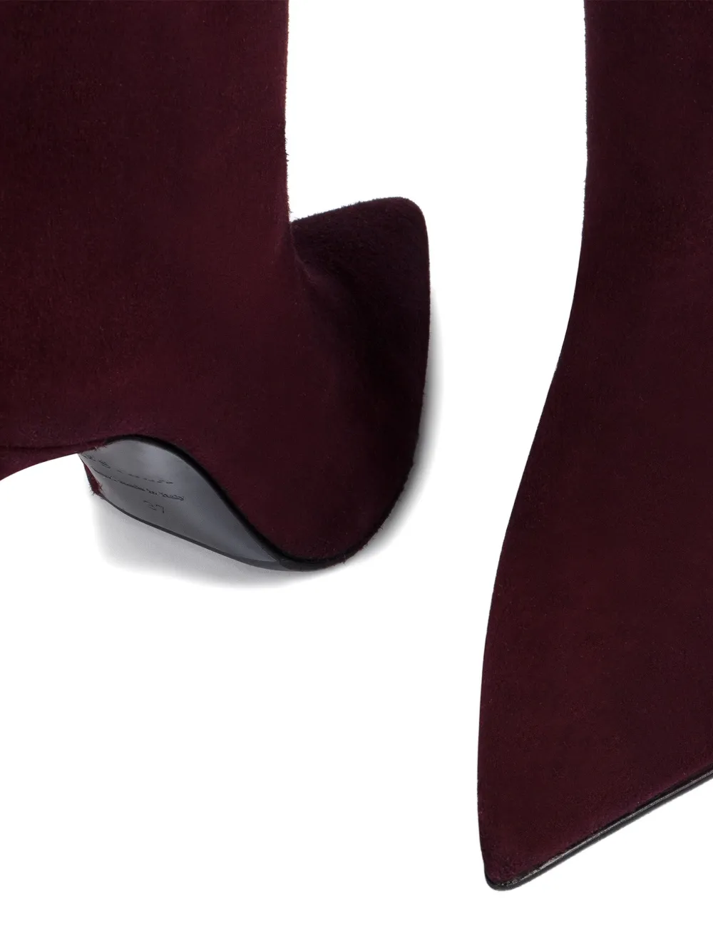 Le Silla 100 mm Eva suède laarzen Rood