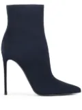 Le Silla 120mm Eva suede stiletto boots - Blue