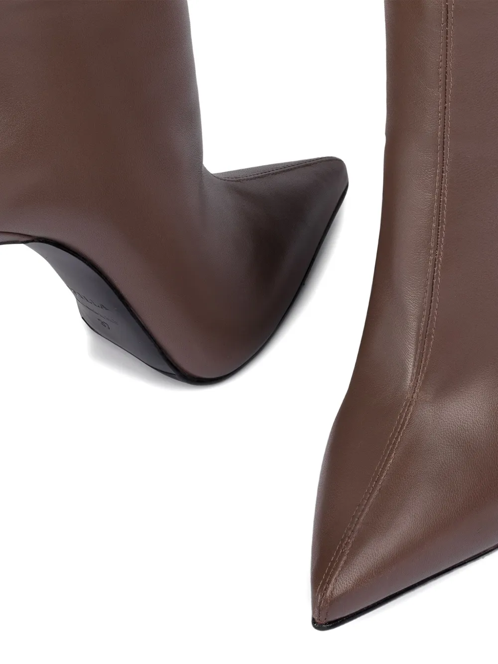 Le Silla 120mm Eva thigh-high boots Brown