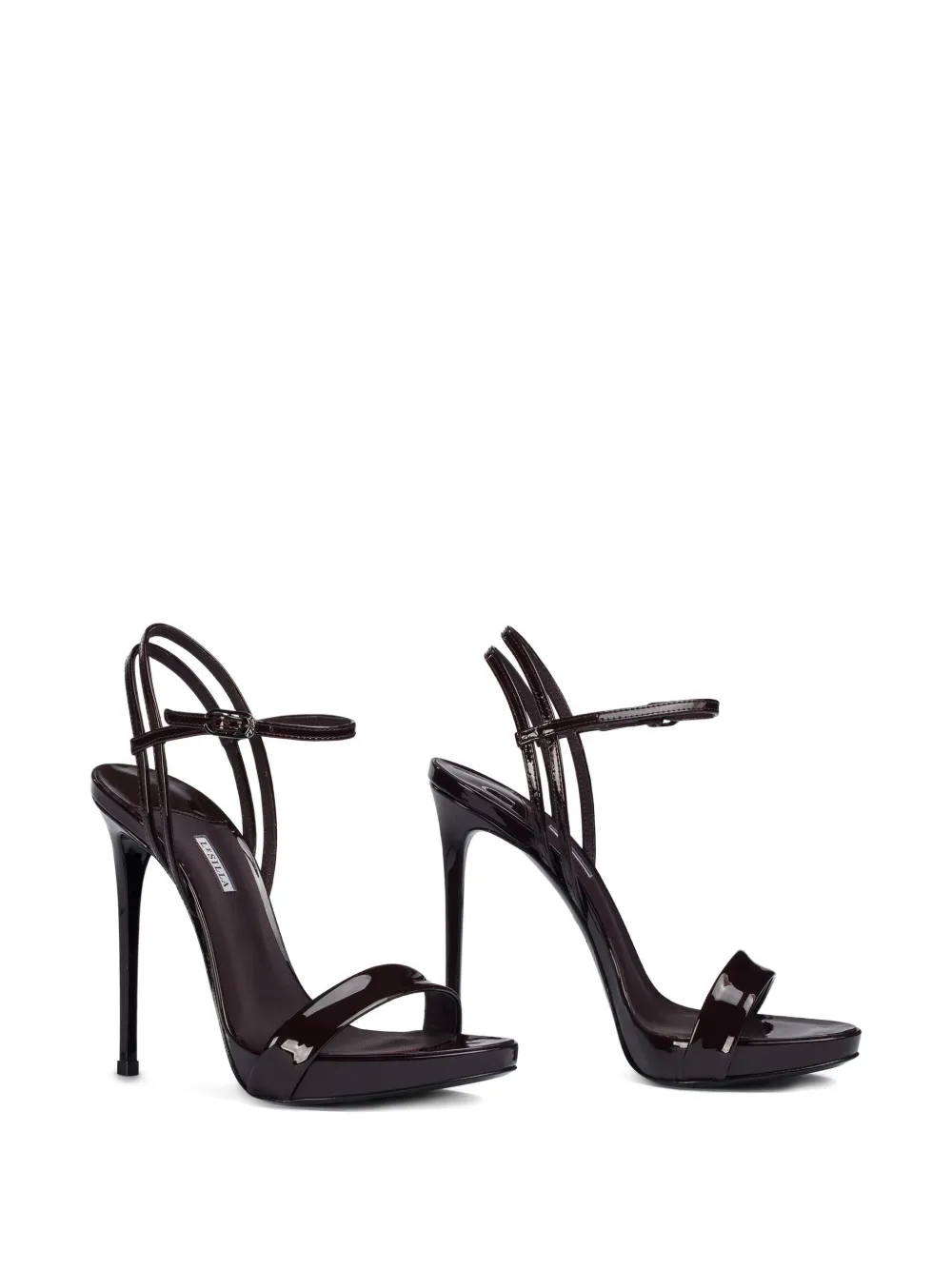 Le Silla 120mm Gwen sandals Red