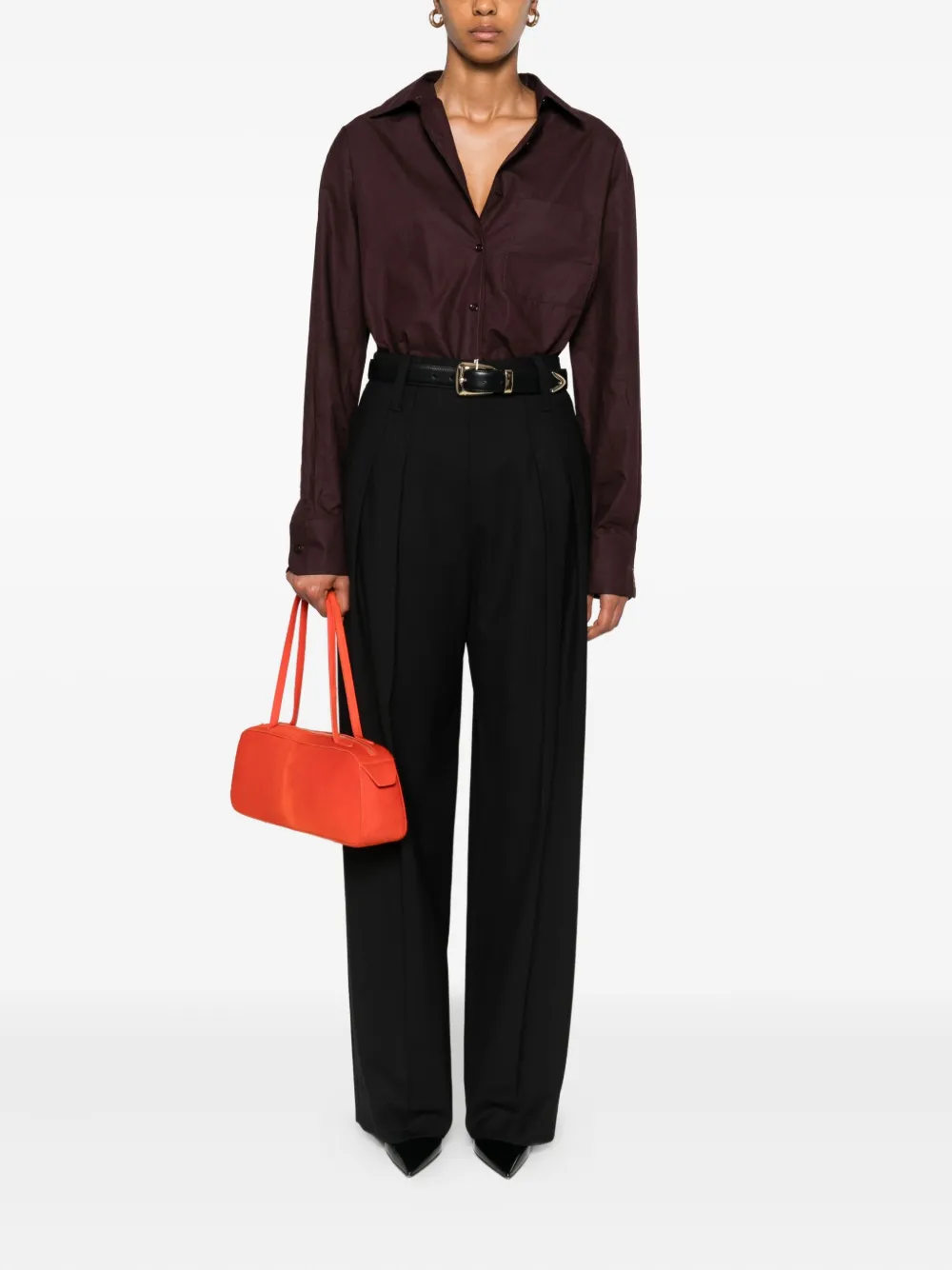 Victoria Beckham Plooibroek Zwart