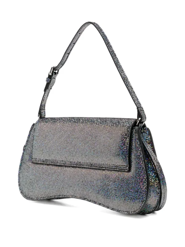 【関税込み】ABRA ブルー ミニ Heart バッグ Abra Mini Heart Bag | Silver | FARFETCH BH