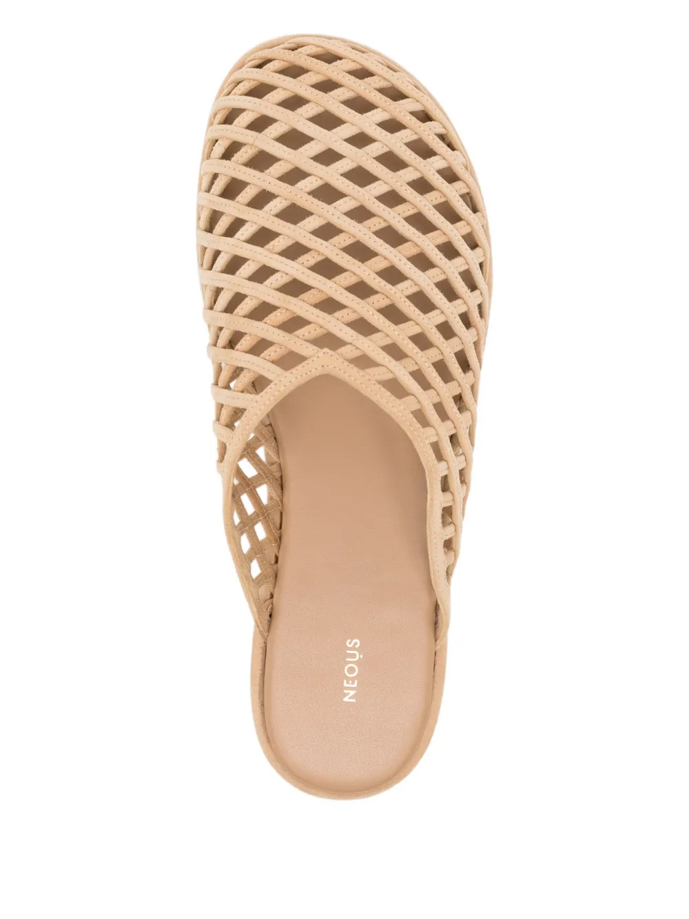 NEOUS Atik muiltjes Beige