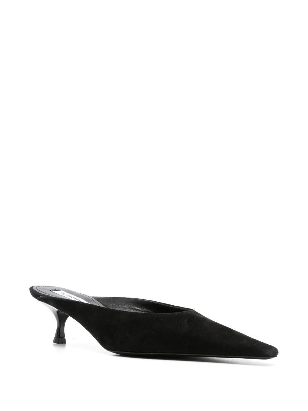 Victoria Beckham 45mm pointed-toe leather mules Black