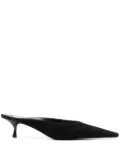 Victoria Beckham 45mm pointed-toe leather mules - Black