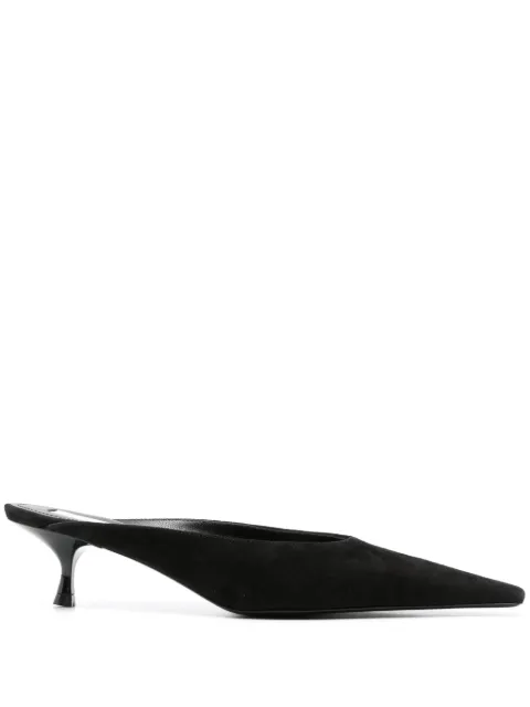Victoria Beckham 45mm pointed-toe leather mules