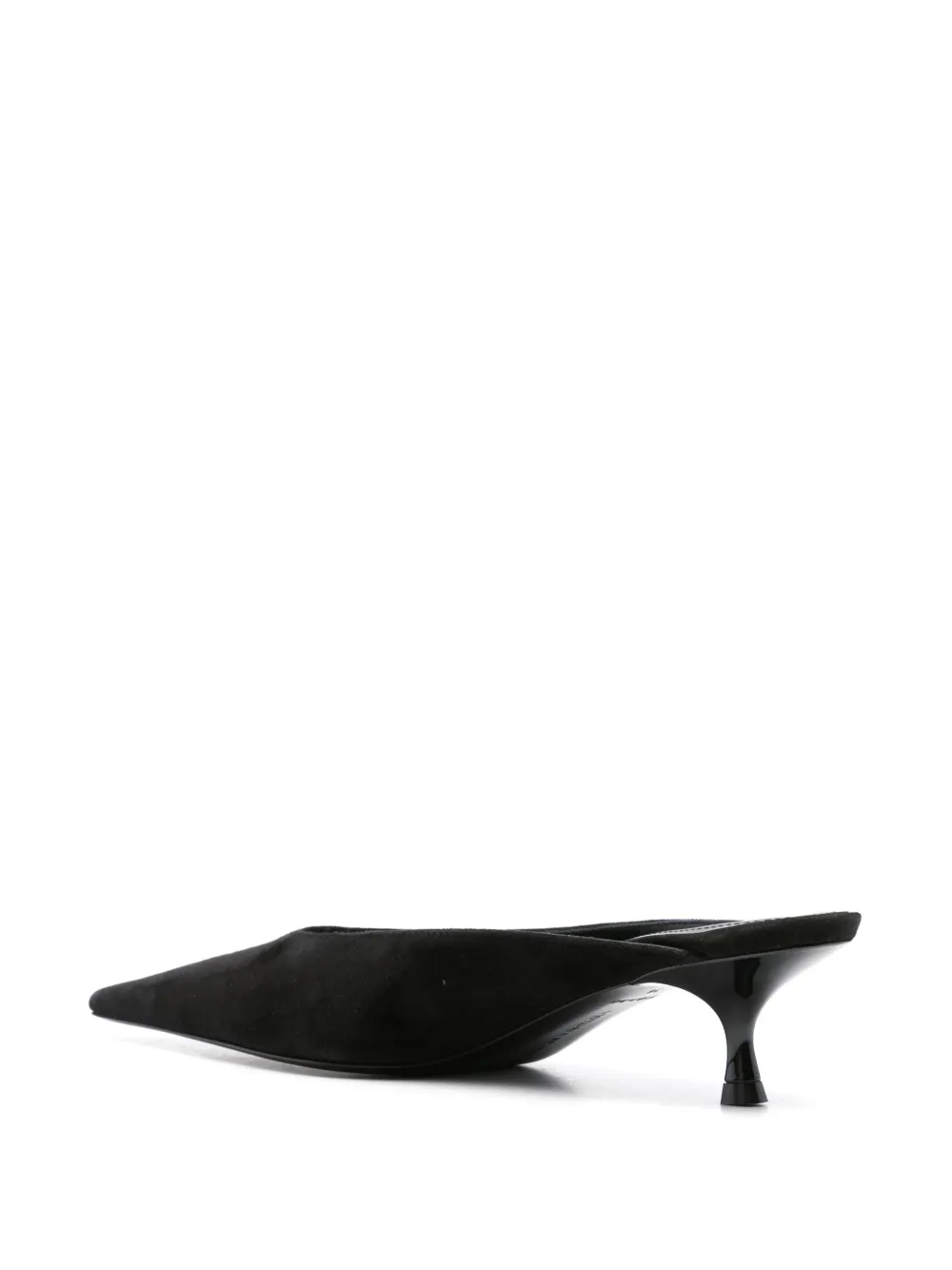 Victoria Beckham 45mm pointed-toe leather mules Black