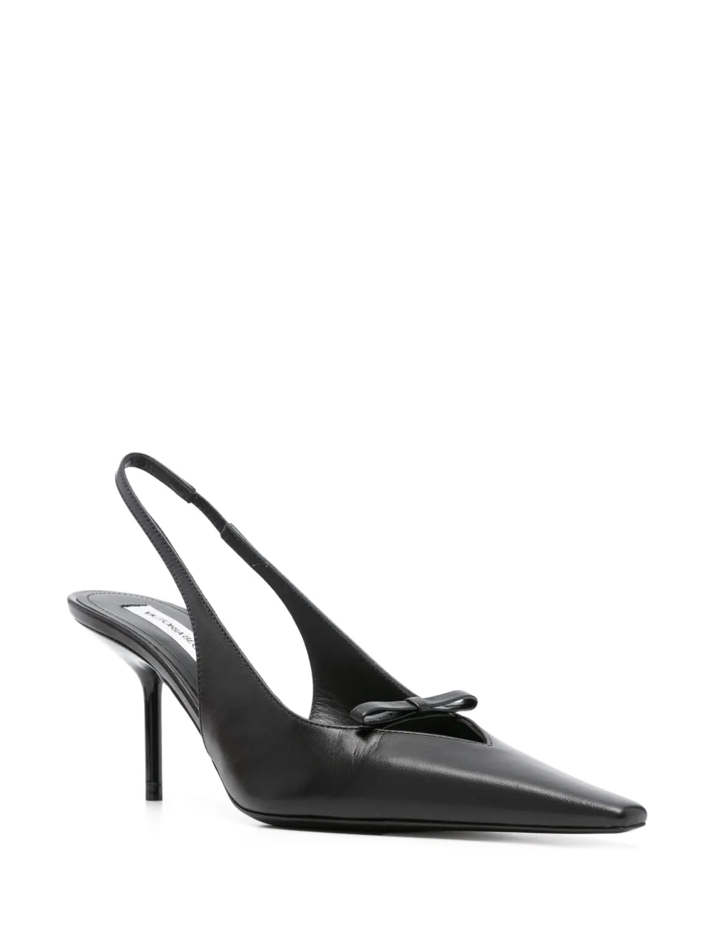 Victoria Beckham 75 mm slingback pumps met puntige neus Zwart